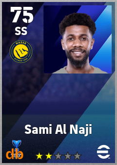 Sami Al Naji — SS, OVR 75, MAX 75