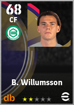 B. Willumsson — CF, OVR 68, MAX 68