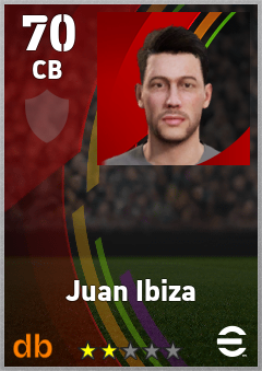 Juan Ibiza eFootball player card