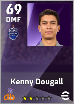 Kenny Dougall eFootball player card
