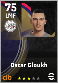 Oscar Gloukh eFootball player card