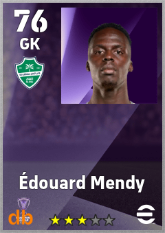 Édouard Mendy eFootball player card