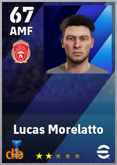 Lucas Morelatto — AMF, OVR 67, MAX 67