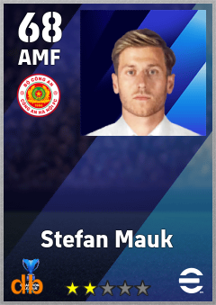 Stefan Mauk — AMF, OVR 68, MAX 68