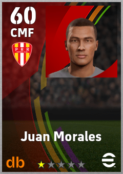 Juan Morales eFootball player card