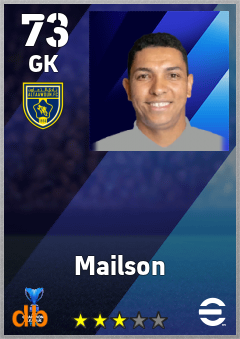 Mailson — GK, OVR 73, MAX 73