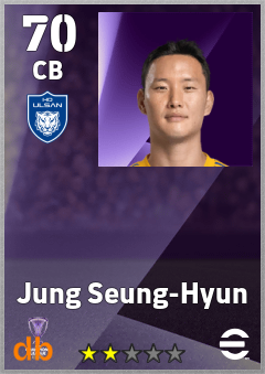 Jung Seung-Hyun eFootball player card