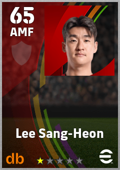 Lee Sang-Heon eFootball player card
