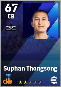 Suphan Thongsong eFootball player card