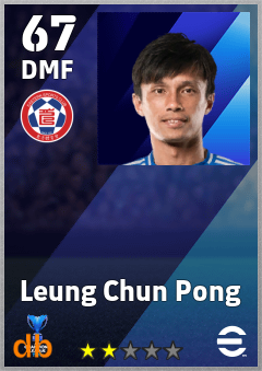 Leung Chun Pong — DMF, OVR 67, MAX 67
