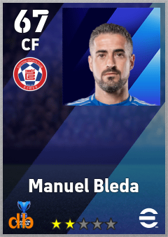 Manuel Bleda — CF, OVR 67, MAX 67