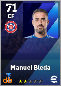 Manuel Bleda — CF, OVR 71, MAX 71