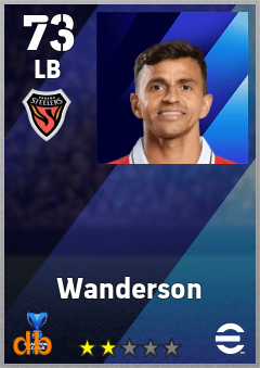 Wanderson — LB, OVR 73, MAX 73
