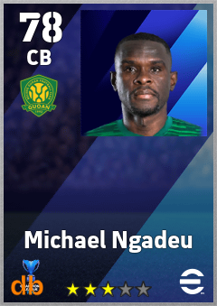 Michael Ngadeu — CB, OVR 78, MAX 78