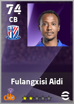 Fulangxisi Aidi — CB, OVR 74, MAX 74