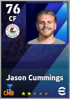 Jason Cummings — CF, OVR 76, MAX 76