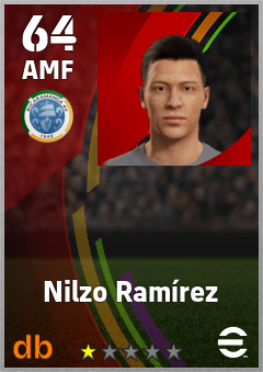 Nilzo Ramírez — AMF, OVR 64, MAX 64
