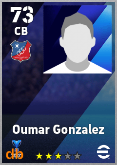 Oumar Gonzalez — CB, OVR 73, MAX 73