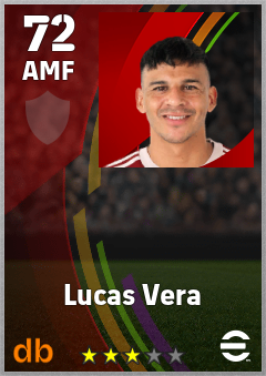 Lucas Vera eFootball player card