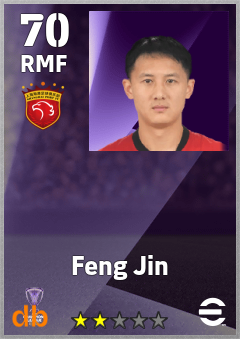 Feng Jin — RMF, OVR 70, MAX 70