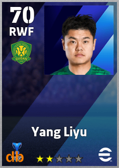 Yang Liyu eFootball player card