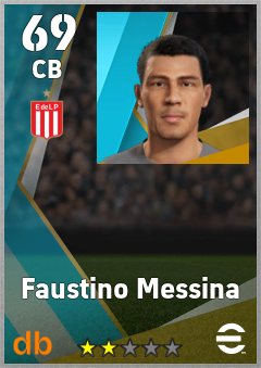 Faustino Messina — CB, OVR 69, MAX 69