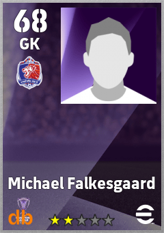 Michael Falkesgaard — GK, OVR 68, MAX 68