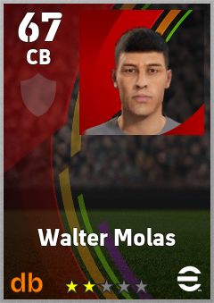 Walter Molas eFootball player card