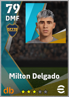 Milton Delgado eFootball player card