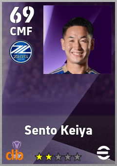Sento Keiya — CMF, OVR 69, MAX 69