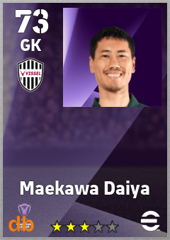 Maekawa Daiya eFootball player card