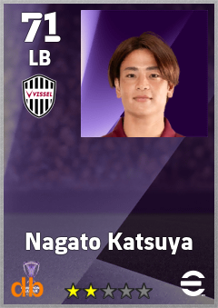 Nagato Katsuya eFootball player card