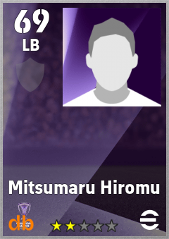 Mitsumaru Hiromu — LB, OVR 69, MAX 69