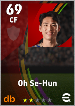 Oh Se-Hun eFootball player card