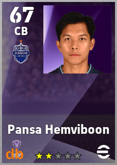 Pansa Hemviboon eFootball player card