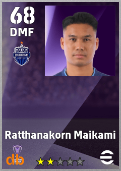 Ratthanakorn Maikami eFootball player card
