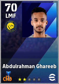 Abdulrahman Ghareeb eFootball player card