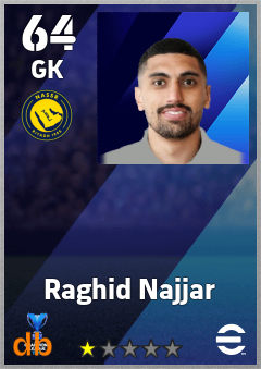 Raghid Najjar eFootball player card