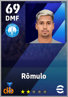 Rômulo — DMF, OVR 69, MAX 69