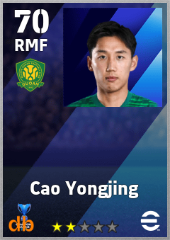 Cao Yongjing — RMF, OVR 70, MAX 70