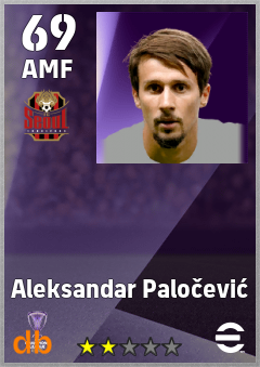 Aleksandar Paločević — AMF, OVR 69, MAX 69