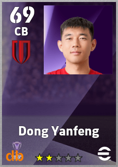 Dong Yanfeng eFootball player card