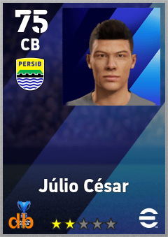 Júlio César — CB, OVR 75, MAX 75