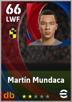 Martín Mundaca — LWF, OVR 66, MAX 66