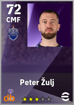 Peter Žulj — CMF, OVR 72, MAX 72
