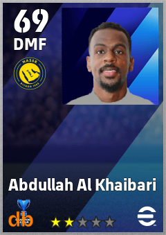 Abdullah Al Khaibari eFootball player card