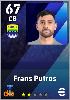 Frans Putros eFootball player card