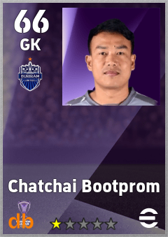 Chatchai Bootprom eFootball player card