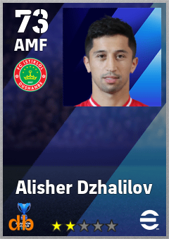 Alisher Dzhalilov — AMF, OVR 73, MAX 73