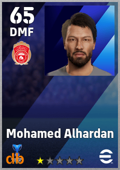 Mohamed Alhardan eFootball player card